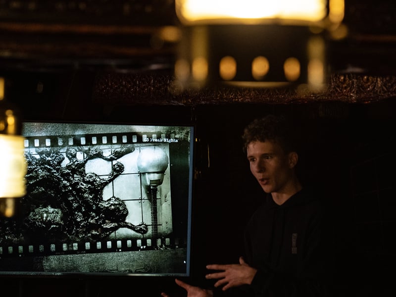 Content creators from all over the UK were given a rare glimpse into some of the work that goes into preparing for Halloween at Blackpool Pleasure Beach. Photo: Lucinda Herbert