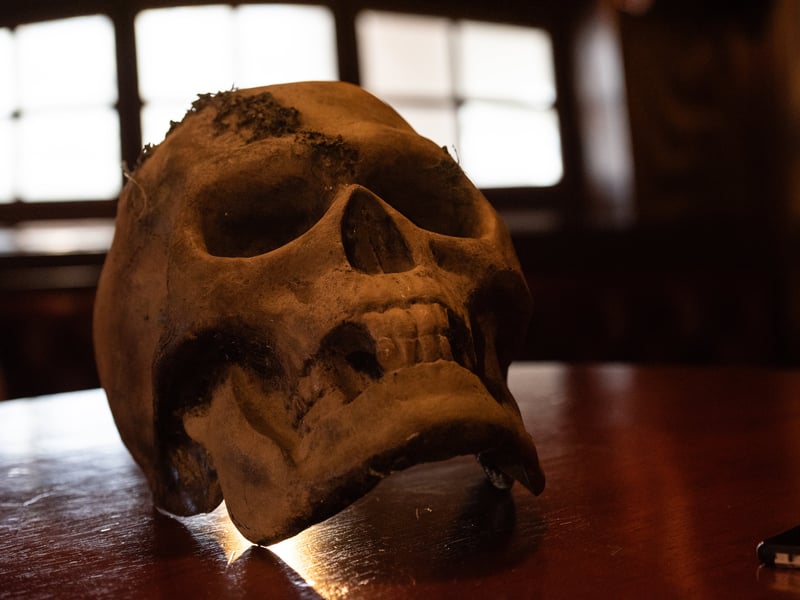 Content creators from all over the UK were given a rare glimpse into some of the work that goes into preparing for Halloween at Blackpool Pleasure Beach. Photo: Lucinda Herbert