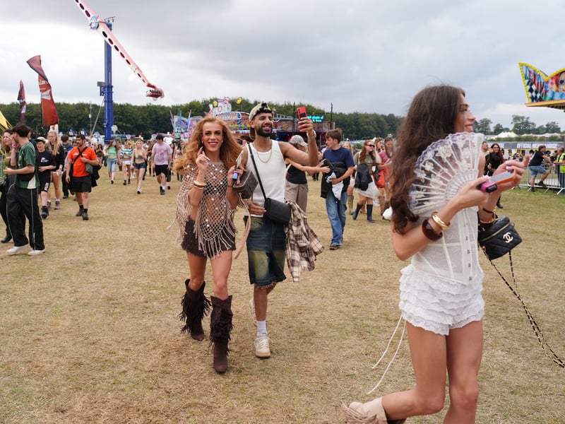 The arena gates opened - Florence + The Machine and Chase & Status were the headline acts for this first full day of action