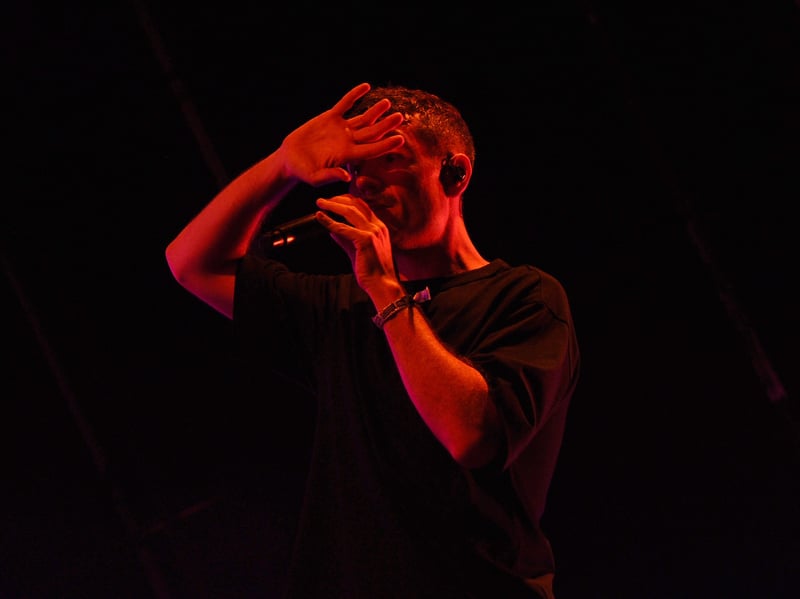 Pictured is: Bastille performing on Castle Stage.

Picture: Sarah Standing (290826-9510)
