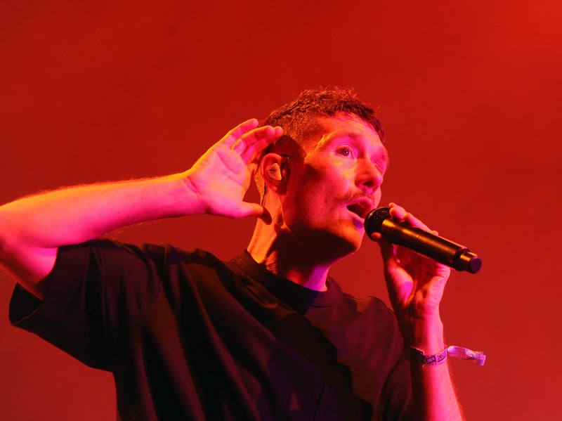 Pictured is: Bastille performing on Castle Stage.

Picture: Sarah Standing (290826-9518)