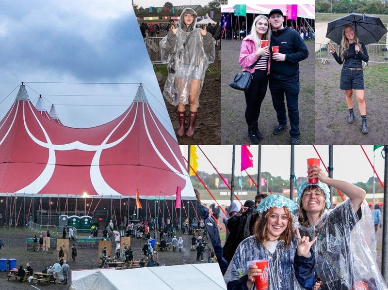 Scores of people braved the mud for day three of Sheffield's Rock 'N' Roll Circus