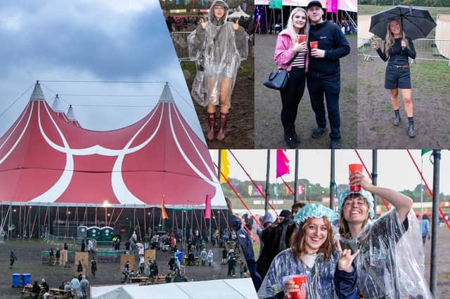 Scores of people braved the mud for day three of Sheffield's Rock 'N' Roll Circus