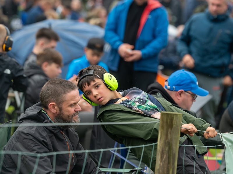 Saturday night at the Great Eccleston Tractor Pulling Competition
