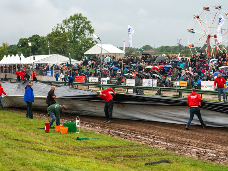 Saturday night at the Great Eccleston Tractor Pulling Competition