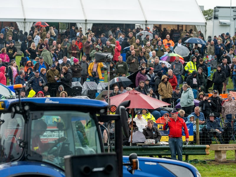 Saturday night at the Great Eccleston Tractor Pulling Competition