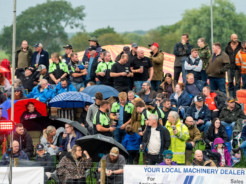 Saturday night at the Great Eccleston Tractor Pulling Competition