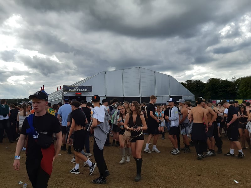 The Warehouse stage was shut down for a second day just an hour into reopening, and Silva Bumpa's set was cancelled