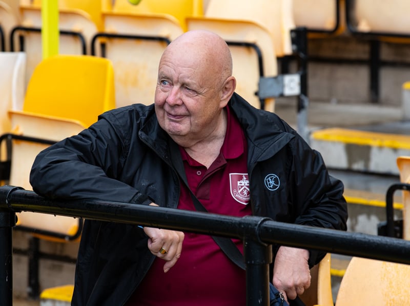 Burnley fans inside Carrow Road for the Championship fixture against Norwich City. Photo: Kelvin Lister-Stuttard