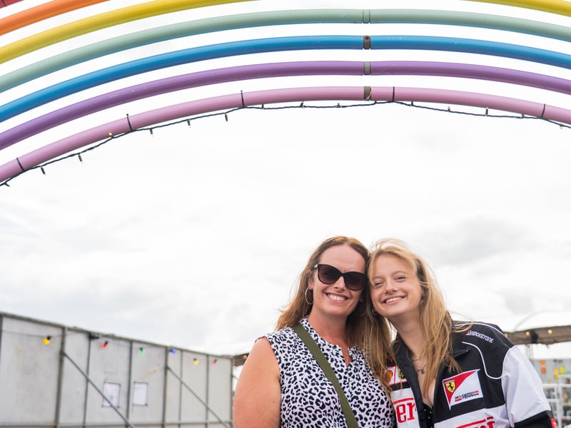 Julie and Tilly Davies 