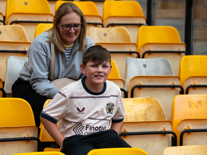 Burnley fans inside Carrow Road for the Championship fixture against Norwich City. Photo: Kelvin Lister-Stuttard