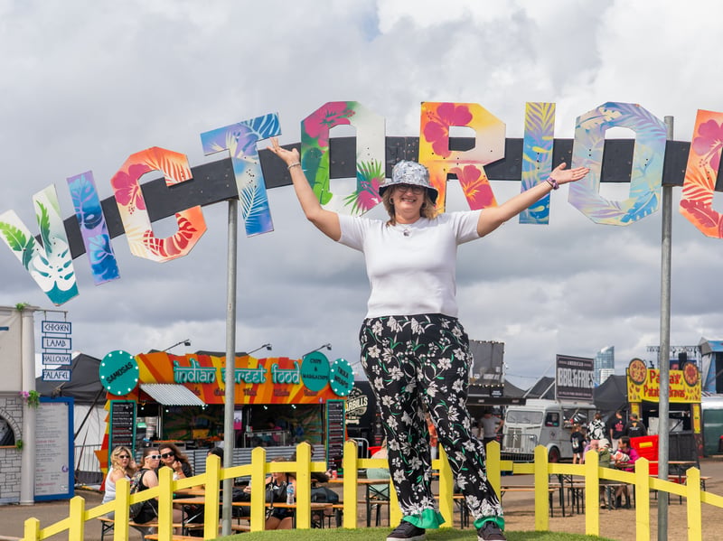 Liz Williams at Victorious Festival. Pictured by Alec Chapman