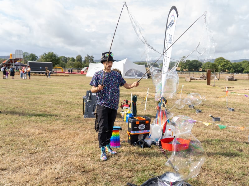 Michael aka The Bubbles man.