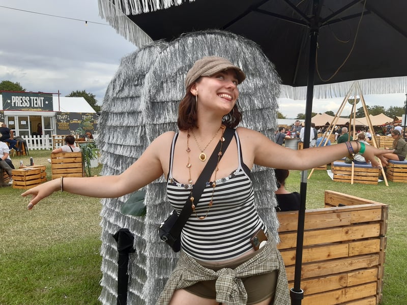 It was all sparkles on Sunday at Leeds Festival