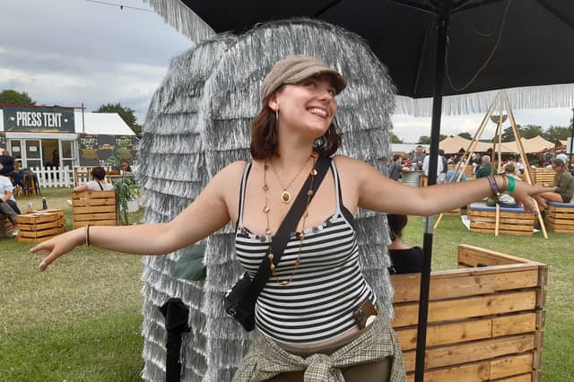 It was all sparkles on Sunday at Leeds Festival