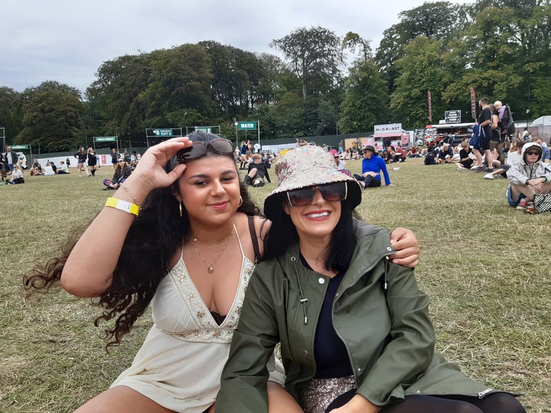 It is always a good strategy to take a moment to relax during Leeds Festival