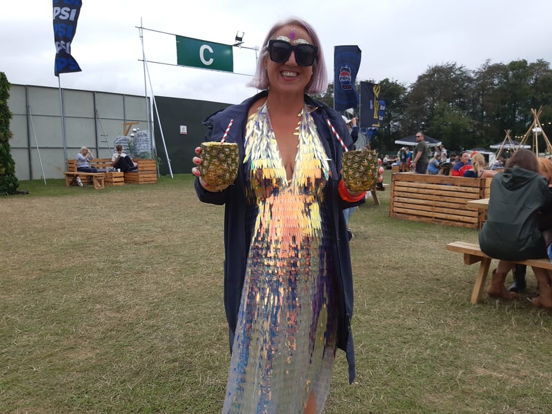 Have you seen a better outfit than this at Leeds Festival this weekend?