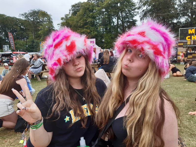 It won't be hard to spot these hats in the crowd!