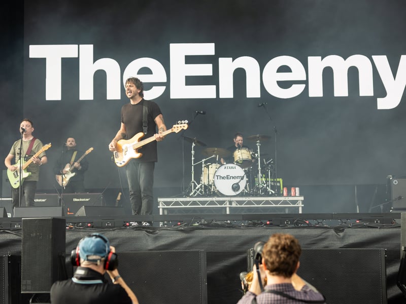The Enemy at Victorious Festival 2026.