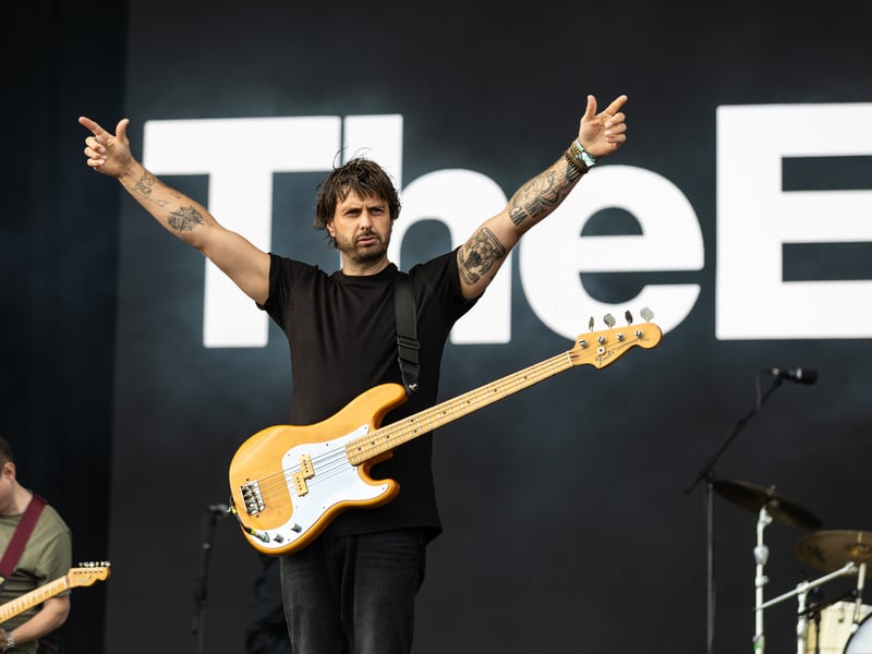 The Enemy at Victorious Festival on Sunday, August 30.