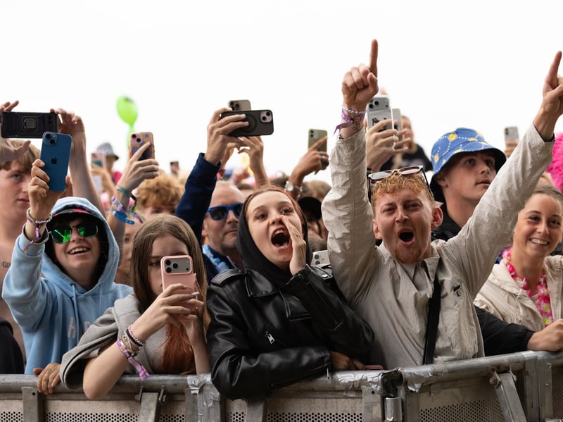 James Arthur had the crowd screaming