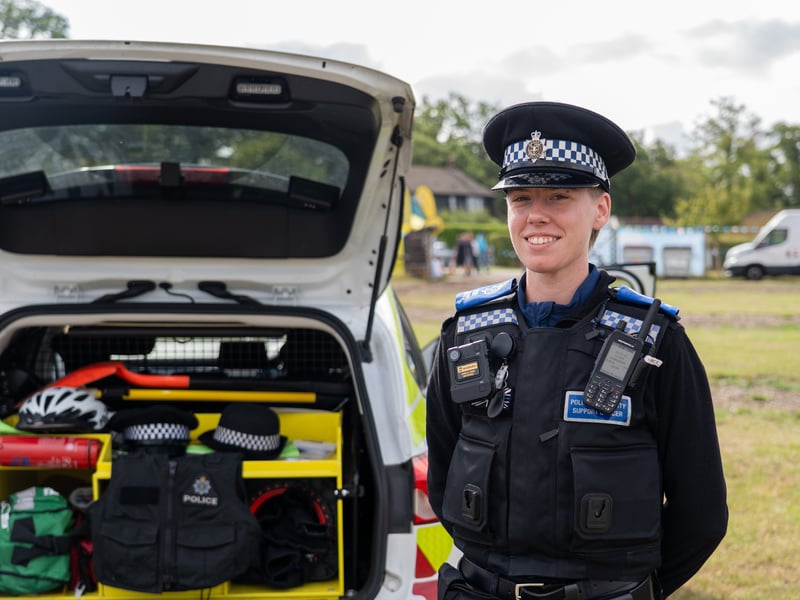 PSCO Roberts at Skyfest 2026.