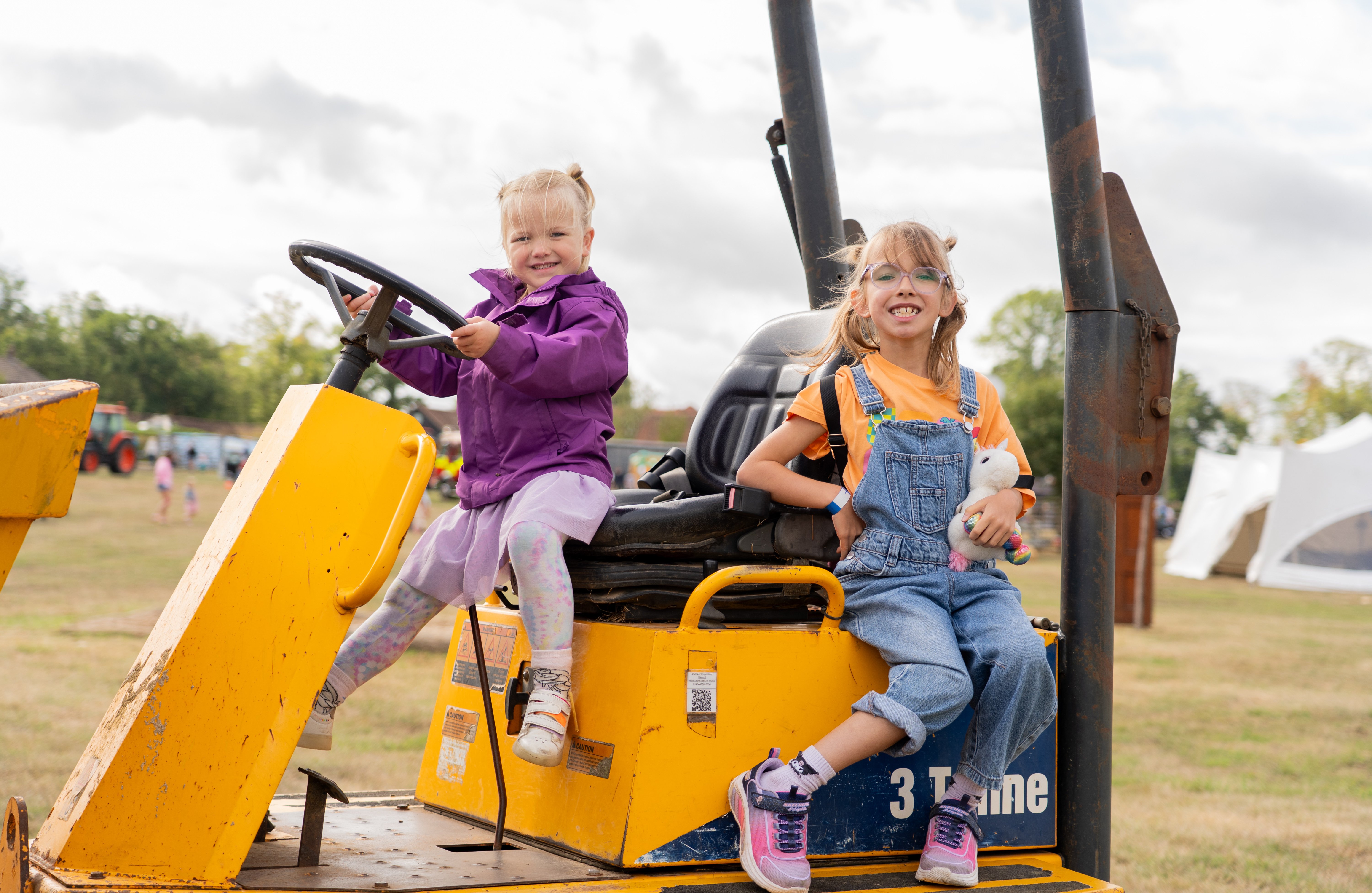 Rosie and Sophia Brown at Skyfest on Sunday, August 30.