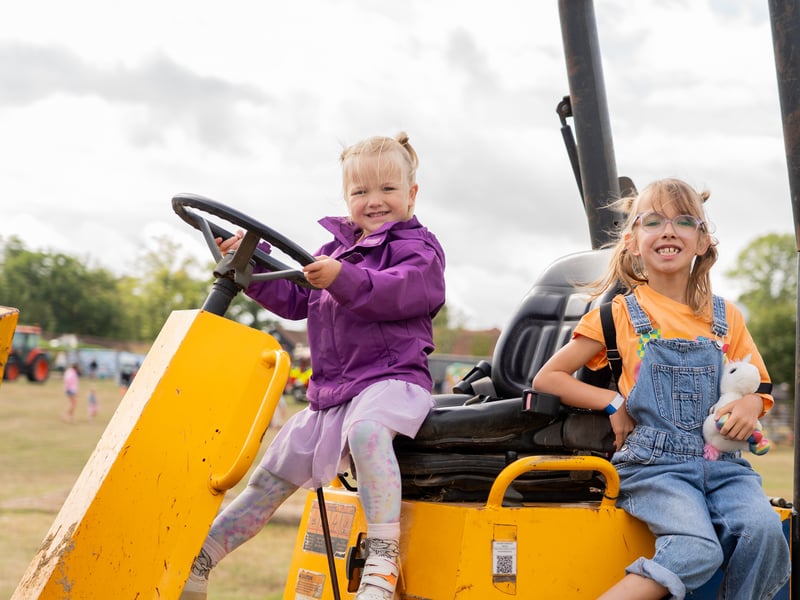 Rosie and Sophia Brown at Skyfest on Sunday, August 30.
