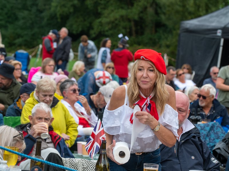 Lytham Proms - the crowd enjoying themselves