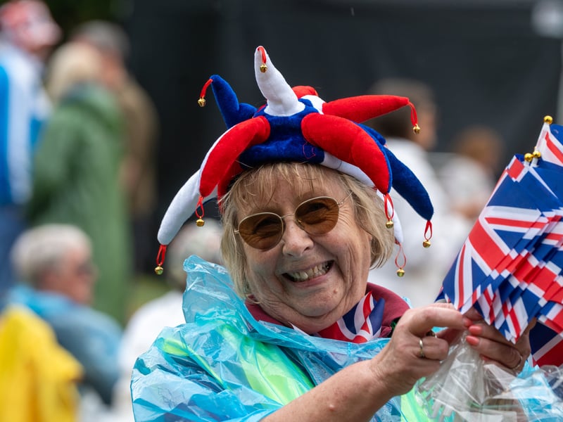 Lytham Proms - the crowd enjoying themselves