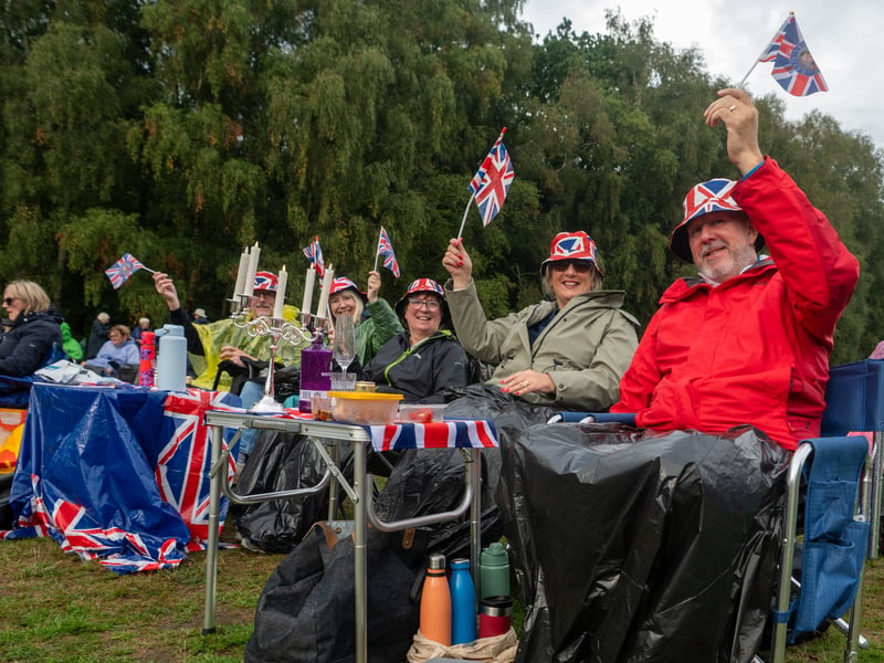 Lytham Proms - the crowd enjoying themselves