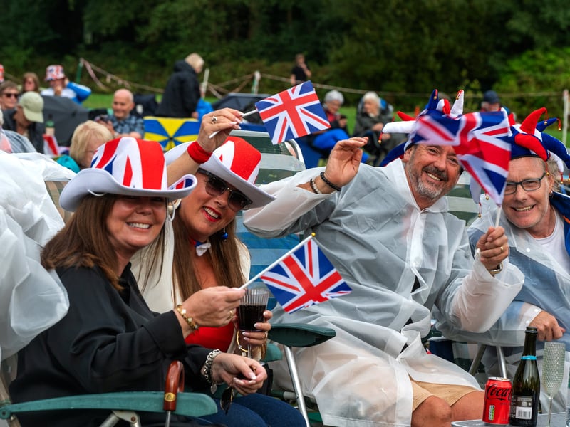Lytham Proms - the crowd enjoying themselves