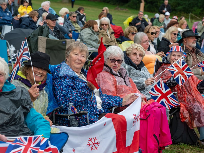 Lytham Proms - the crowd enjoying themselves