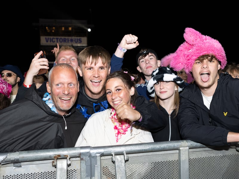 Crowds at the Kasabian headline set on Sunday, August 30.