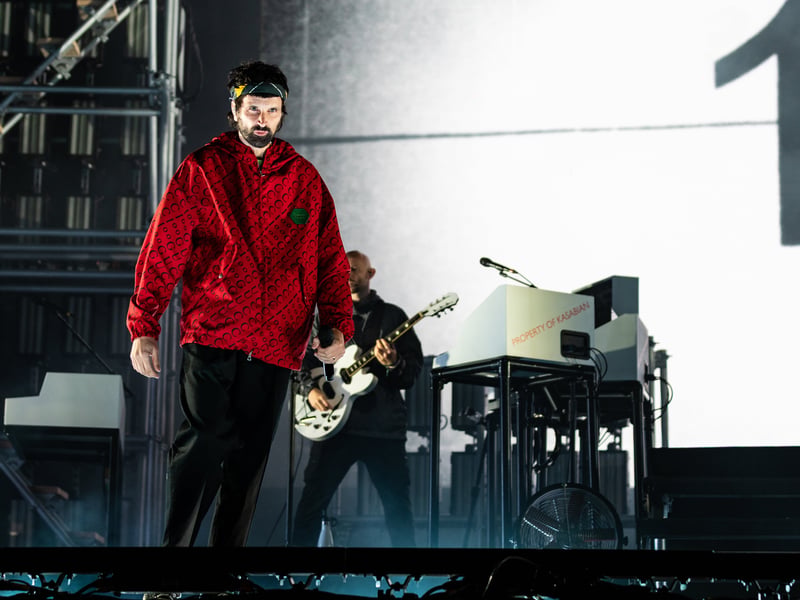 Kasabian headlined the Common Stage on Sunday, August 30.