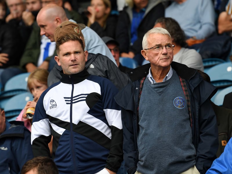 Owls fans at Hillsborough enjoying a 7-2 win.