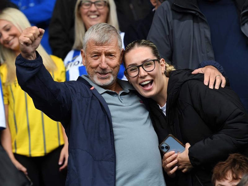 Owls fans at Hillsborough enjoying a 7-2 win.
