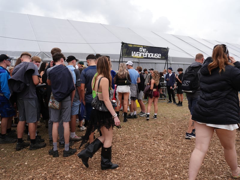 There was huge disappointment for dance music fans at Bramham Park, as the Warehouse Stage was closed on Saturday afternoon and sets cancelled
