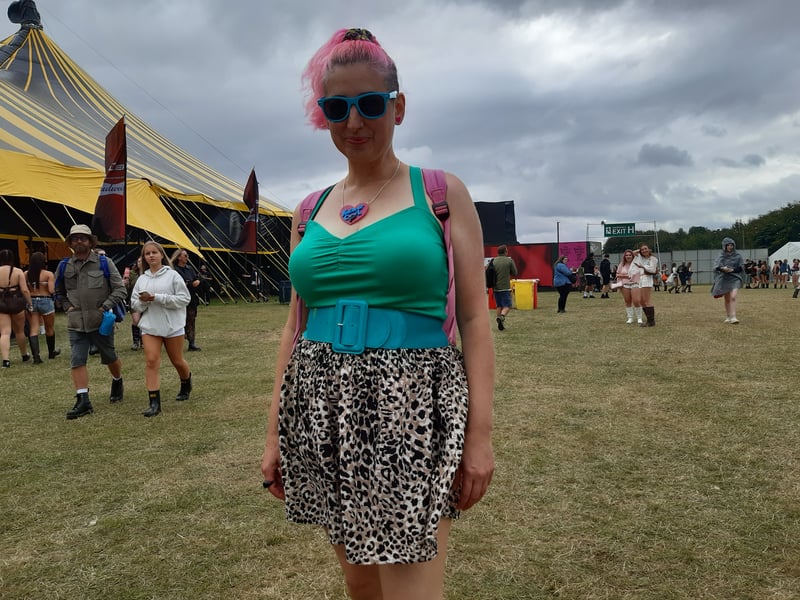 Sarah rocks the colour at Bramham Park
