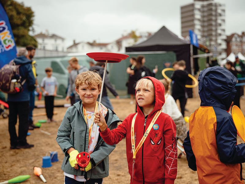 Fun for youngsters at Victorious