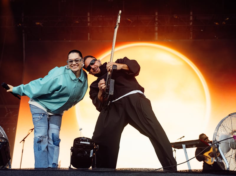 Jessie J performs at Victorious Festival