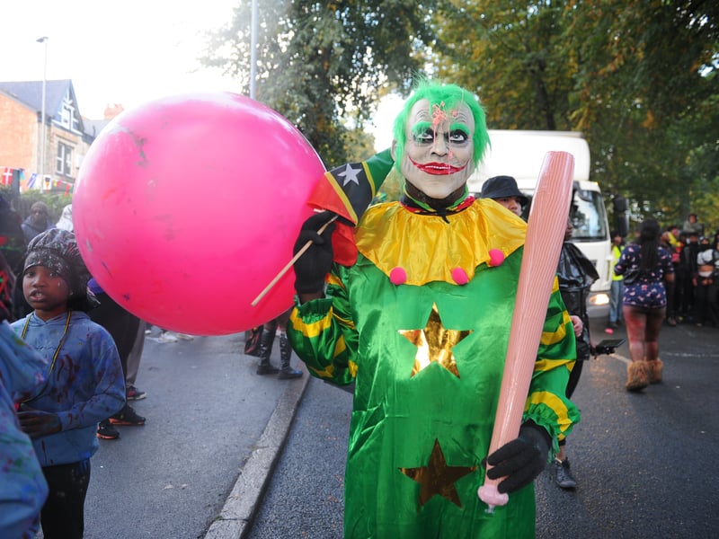 Franklyn Daniel sports fancy dress