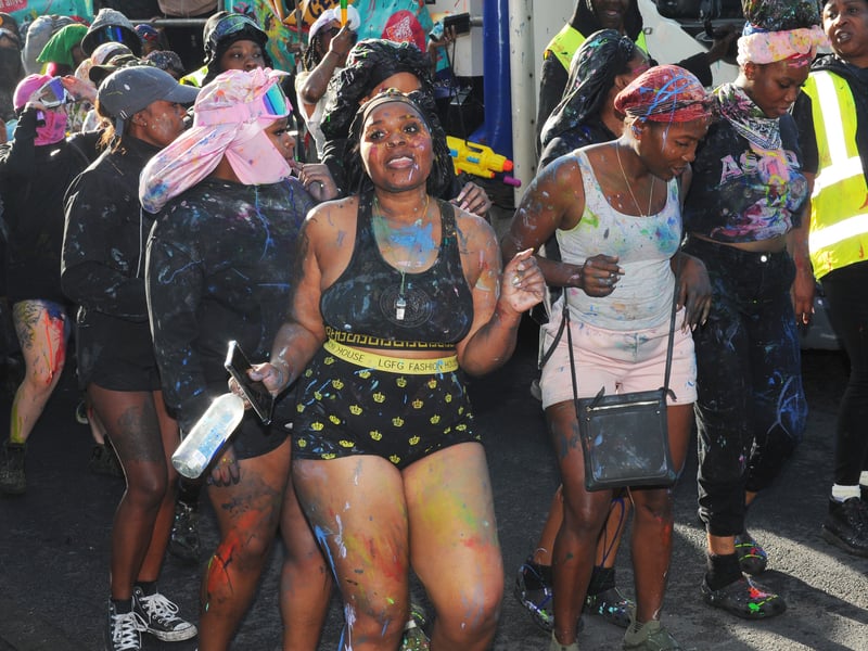 It’s a tradition that sees revellers gather to cover each other in paint, mud, powder and cocoa