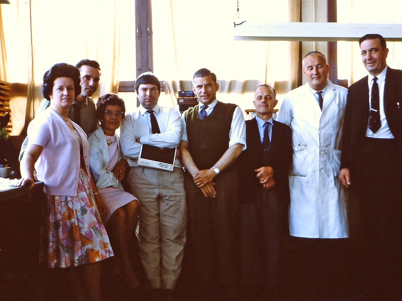 Some of the staff at Overley Hill