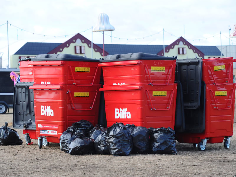 The clean up begins on Monday, August 31. 
