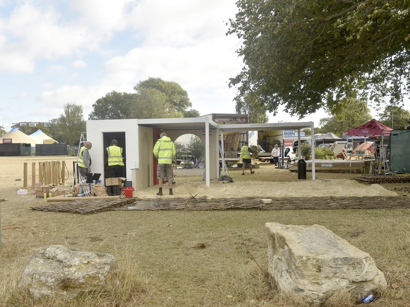 Work begins to take down Victorious Festival
