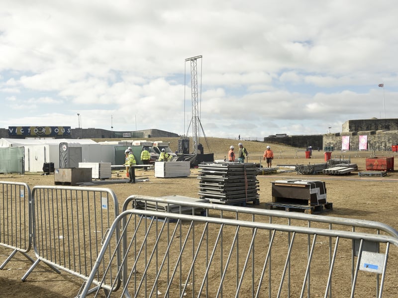 The dismantling begins.