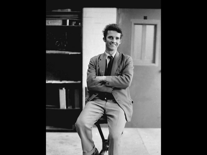 We've seen one of the oldest people to work there, but Peter Parton must have been one of the youngest. Sadly, according to Adrian Harris, he died relatively young.