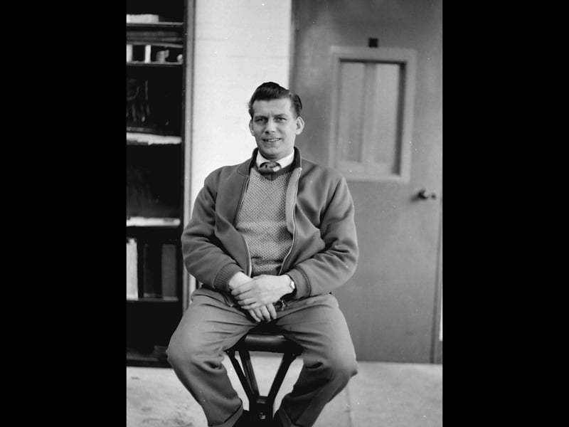 Roy Harris photographed his Overley Hill colleagues in the 1960s - but is here the subject
