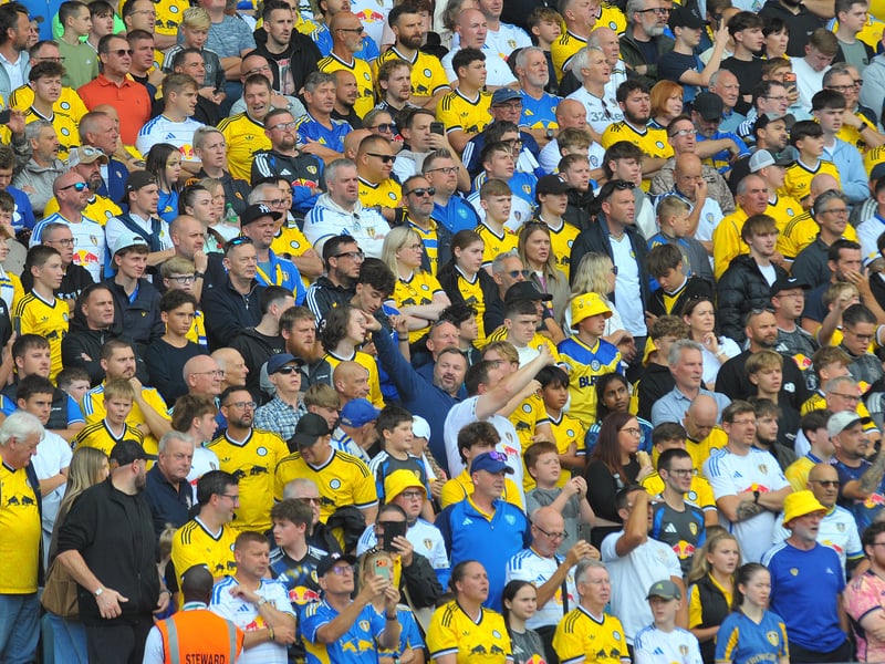 Leeds United v Brentford Premier League sun 30-08-2026 pic Steve RidingEast Stand